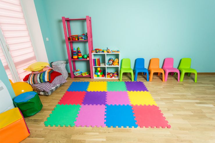 Come realizzare uno spazio giochi per bambini in casa 