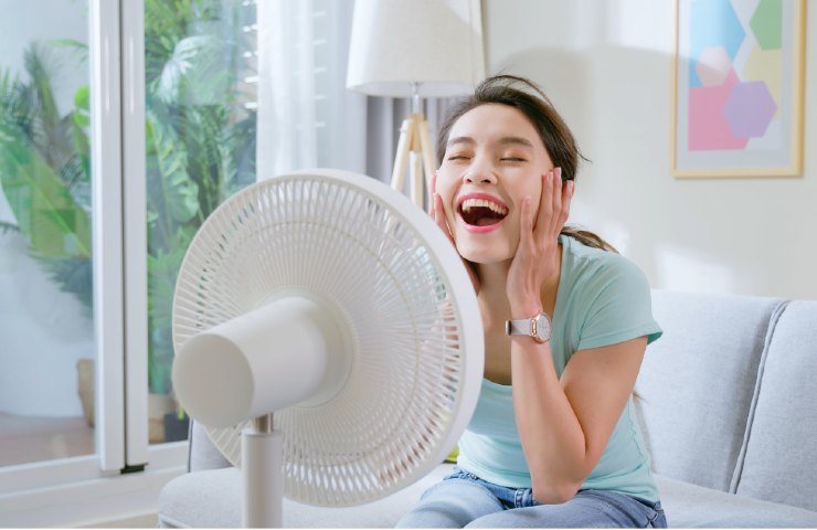 Prima di usarlo è meglio igienizzare e pulire il ventilatore 